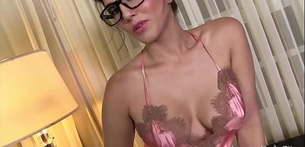  SunnyLeone Sexiest dirty pink lingerie on Sunny Leone